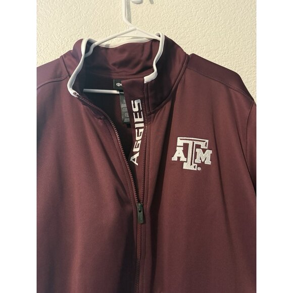 MENS GEN 2 TEXAS A&M JACKET MAROON 2XL XXL Aggies Embroidered - Picture 5 of 8